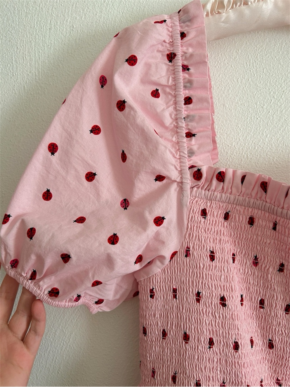 kate spade Pink Midi Dress with Ladybug Print - Picture 5 of 6